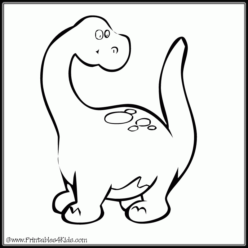 Plansa de colorat cu Dinozauri 2 112